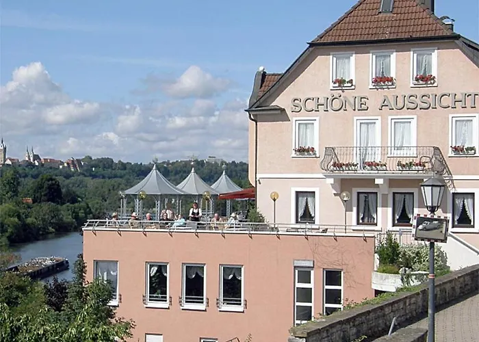 Schoene Aussicht 酒店 巴特腓特烈斯哈尔